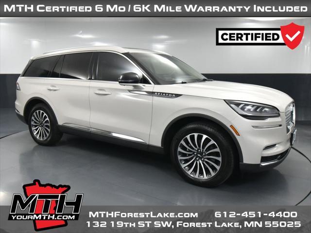 used 2023 Lincoln Aviator car, priced at $54,500