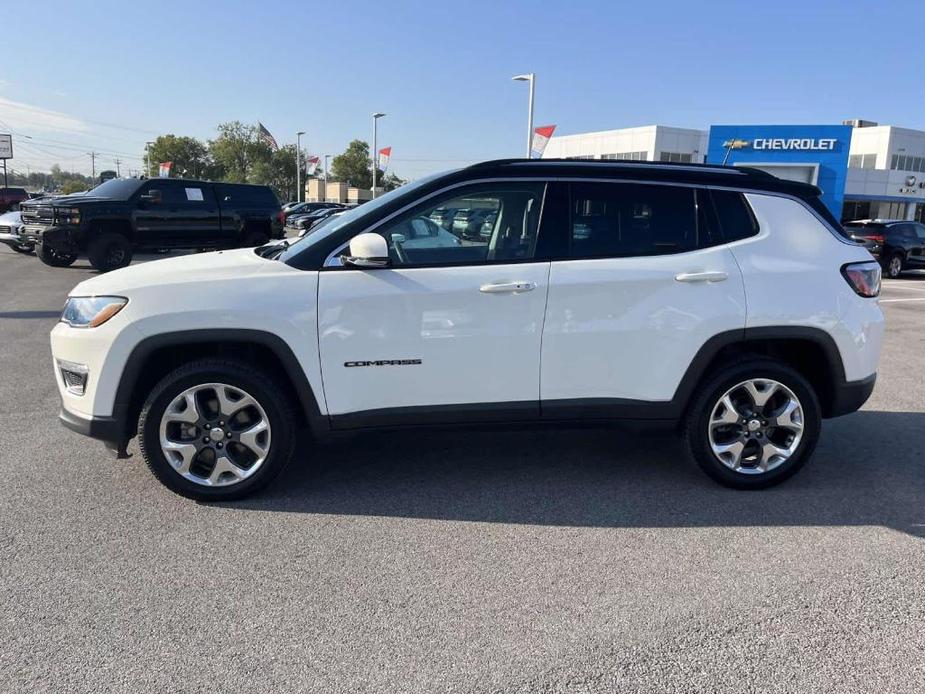 used 2021 Jeep Compass car, priced at $22,000