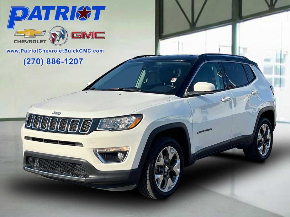 used 2021 Jeep Compass car, priced at $22,000