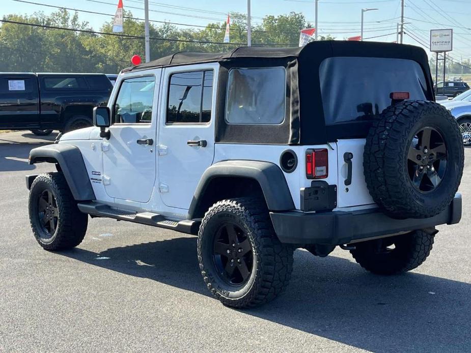 used 2016 Jeep Wrangler Unlimited car, priced at $21,000