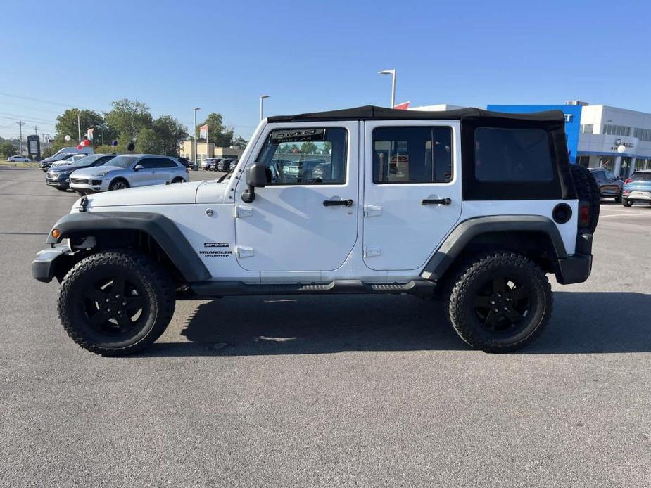 used 2016 Jeep Wrangler Unlimited car, priced at $21,000