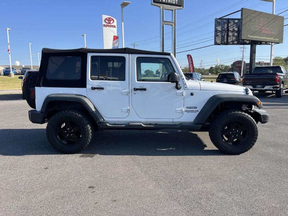 used 2016 Jeep Wrangler Unlimited car, priced at $21,000