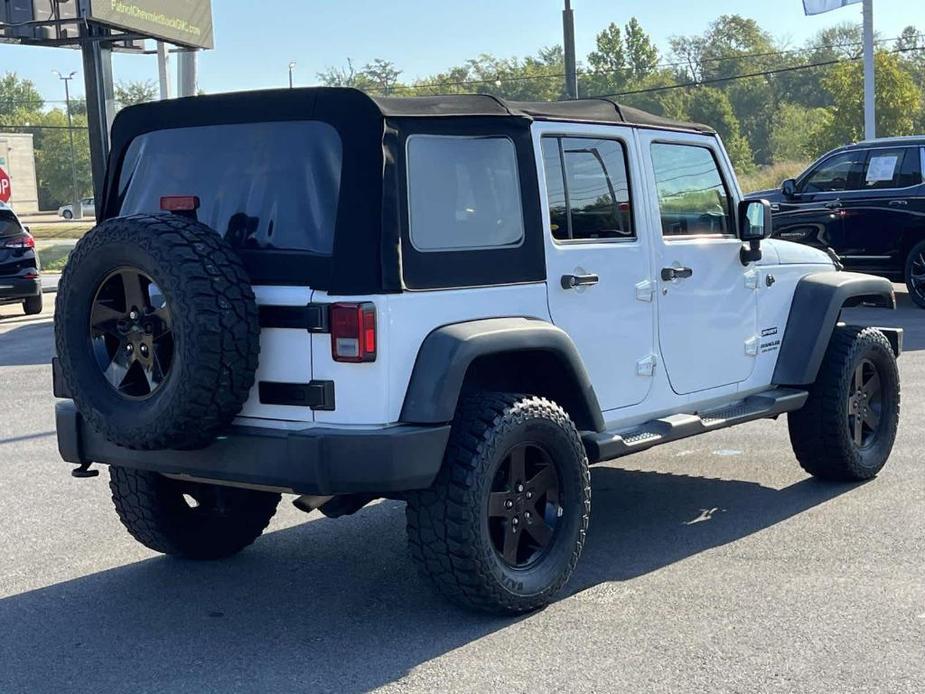 used 2016 Jeep Wrangler Unlimited car, priced at $21,000