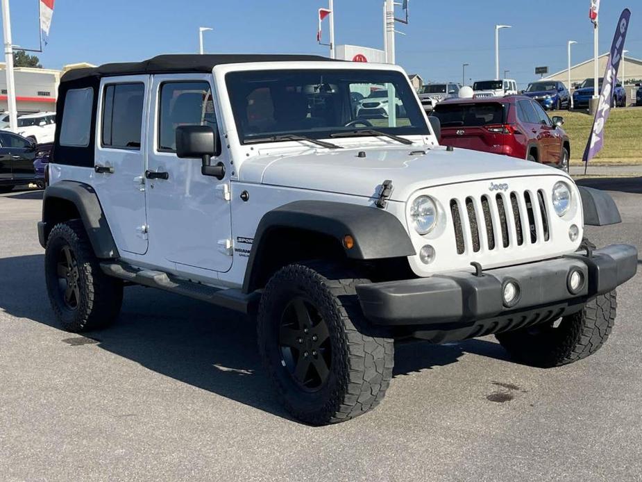 used 2016 Jeep Wrangler Unlimited car, priced at $21,000