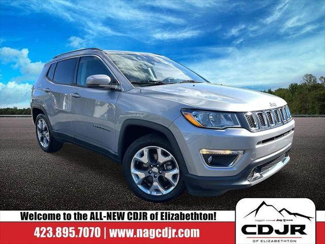 used 2021 Jeep Compass car, priced at $19,867