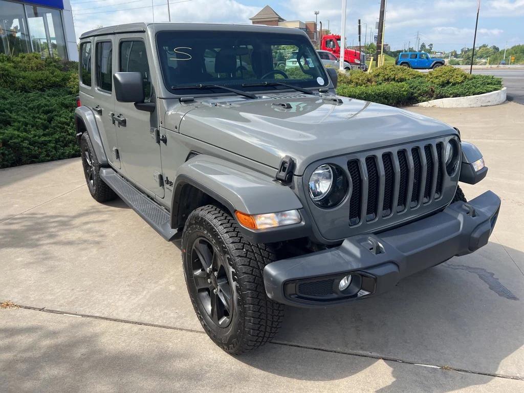 used 2021 Jeep Wrangler Unlimited car, priced at $34,532