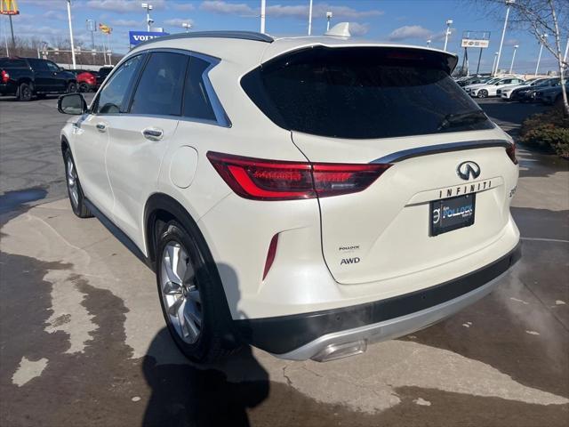 used 2021 INFINITI QX50 car, priced at $26,484