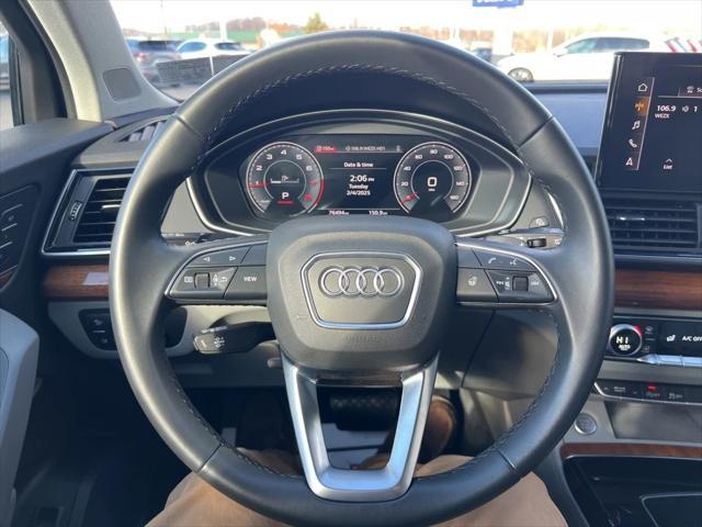 used 2022 Audi Q5 car, priced at $24,196