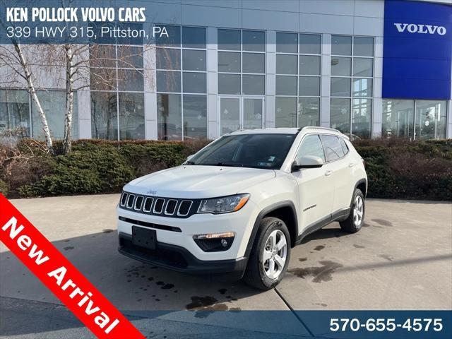 used 2021 Jeep Compass car, priced at $19,327