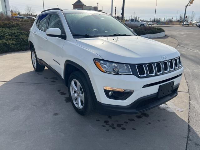 used 2021 Jeep Compass car, priced at $19,327