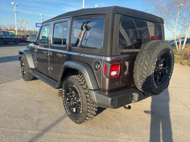 used 2021 Jeep Wrangler car, priced at $32,145