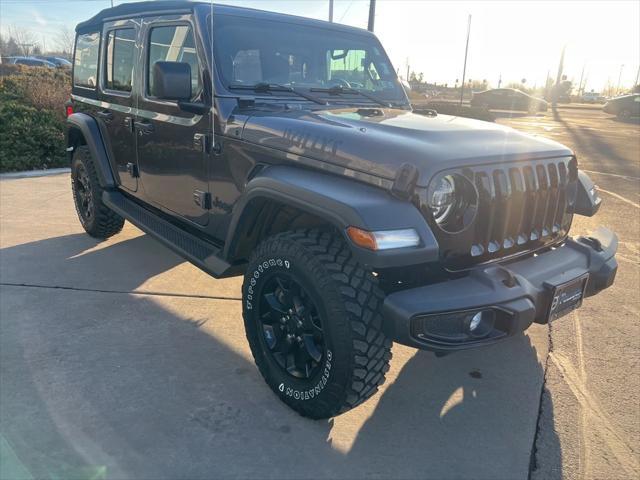 used 2021 Jeep Wrangler car, priced at $32,145