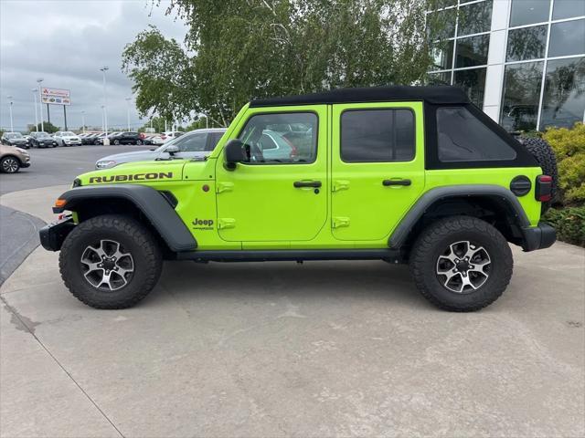used 2021 Jeep Wrangler Unlimited car, priced at $38,547