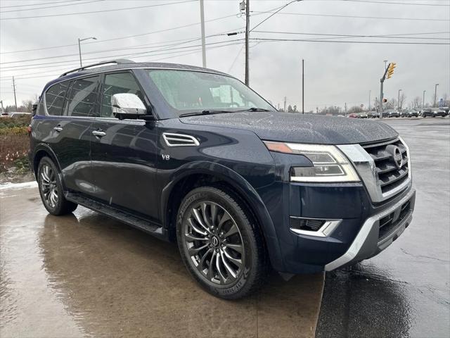 used 2021 Nissan Armada car, priced at $35,885