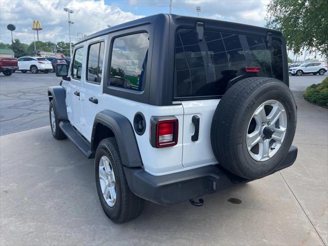 used 2021 Jeep Wrangler Unlimited car, priced at $30,890