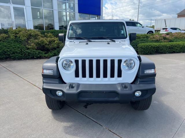used 2021 Jeep Wrangler Unlimited car, priced at $30,890