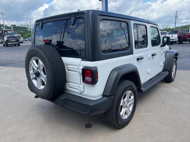 used 2021 Jeep Wrangler Unlimited car, priced at $30,890