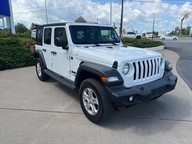 used 2021 Jeep Wrangler Unlimited car, priced at $30,890