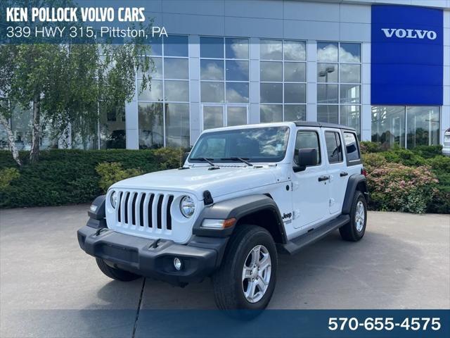 used 2021 Jeep Wrangler Unlimited car, priced at $30,890