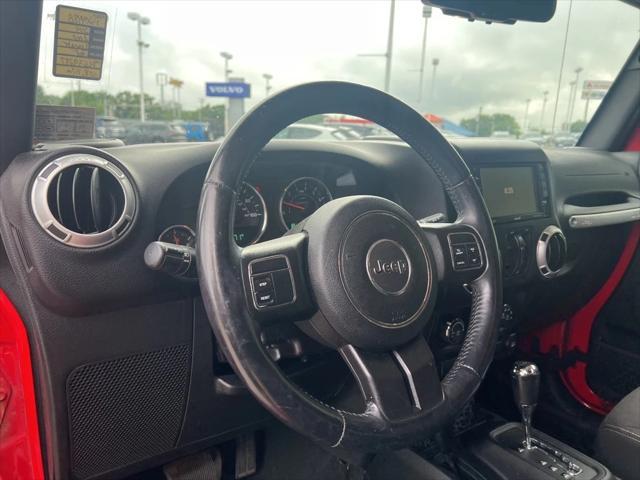 used 2015 Jeep Wrangler Unlimited car, priced at $18,834