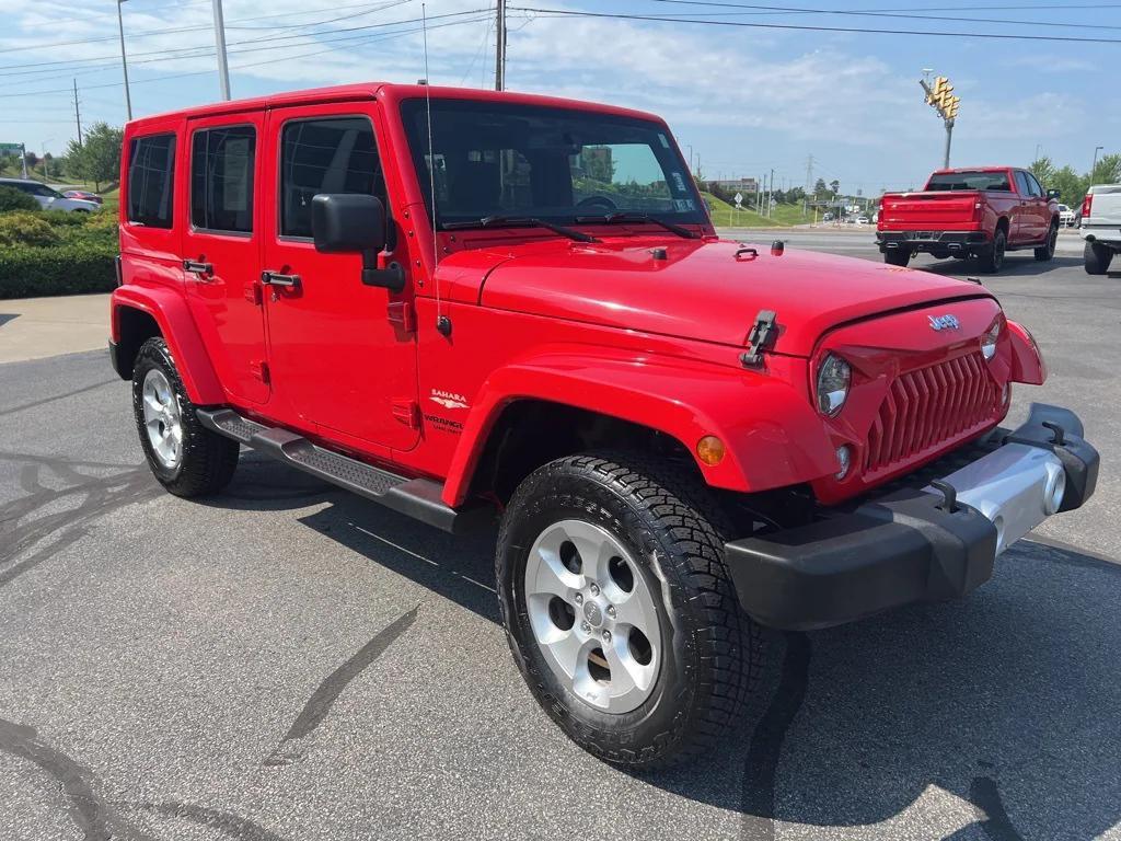 used 2015 Jeep Wrangler Unlimited car, priced at $18,834