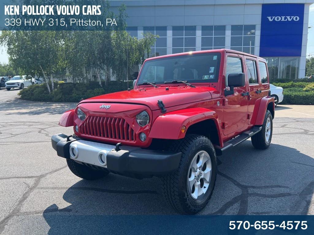 used 2015 Jeep Wrangler Unlimited car, priced at $18,834
