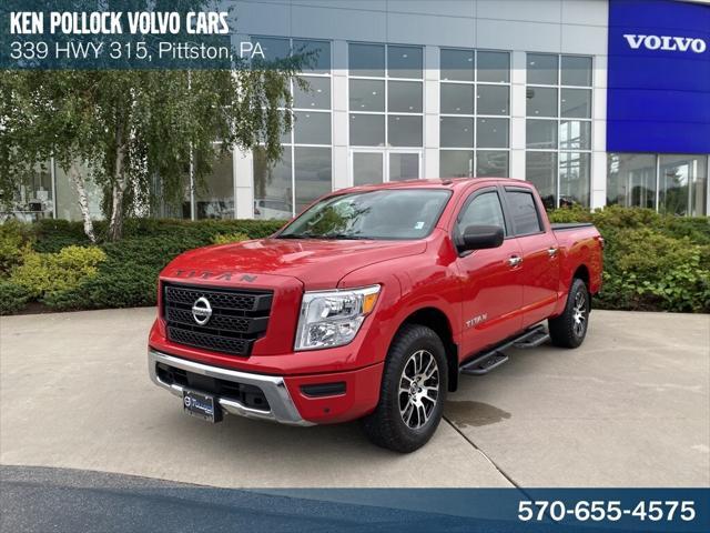 used 2021 Nissan Titan car, priced at $28,522