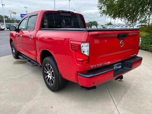 used 2021 Nissan Titan car, priced at $28,522