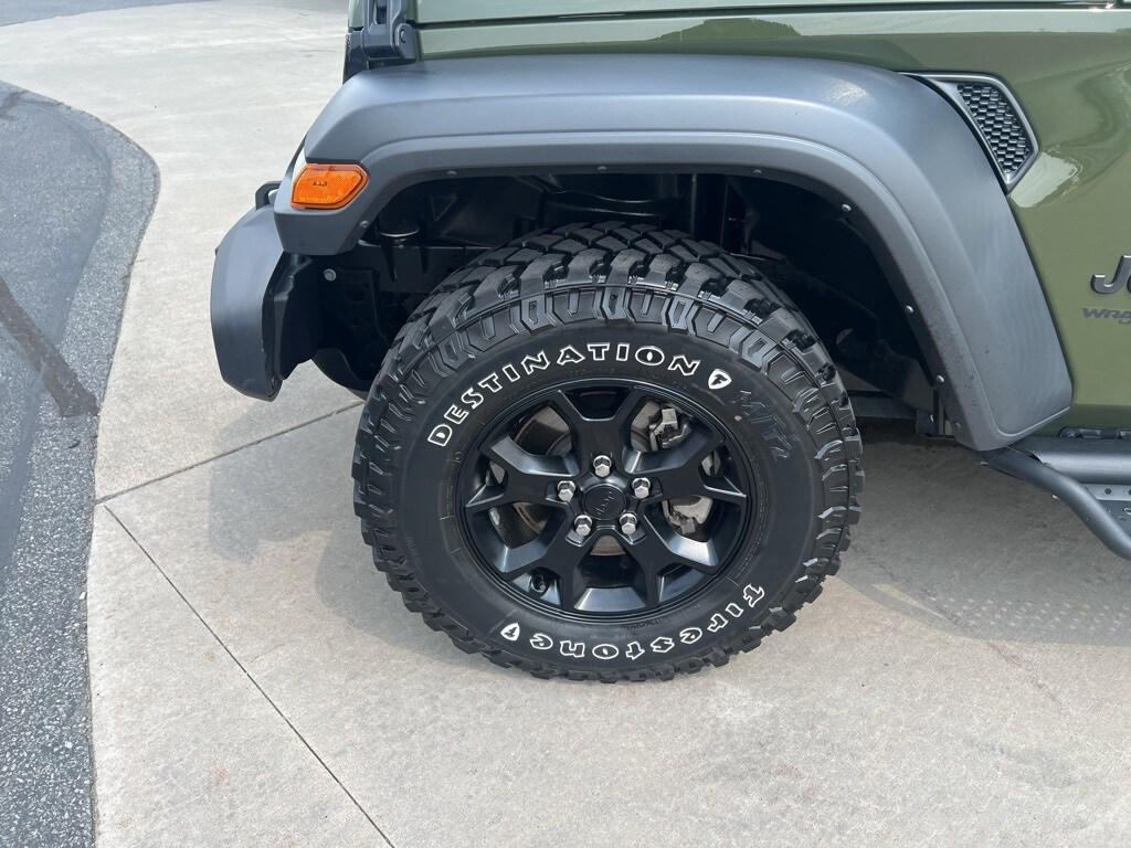 used 2022 Jeep Wrangler car, priced at $33,995