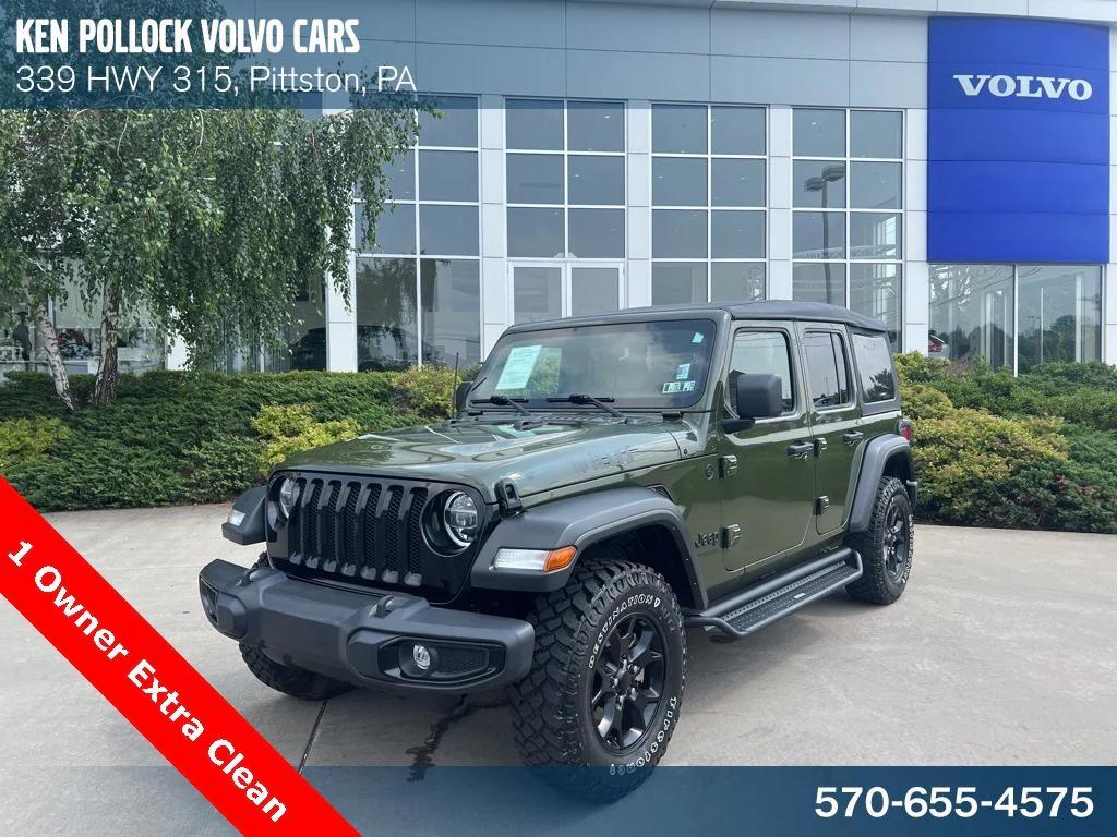 used 2022 Jeep Wrangler car, priced at $33,995