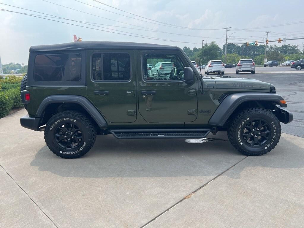used 2022 Jeep Wrangler car, priced at $33,995