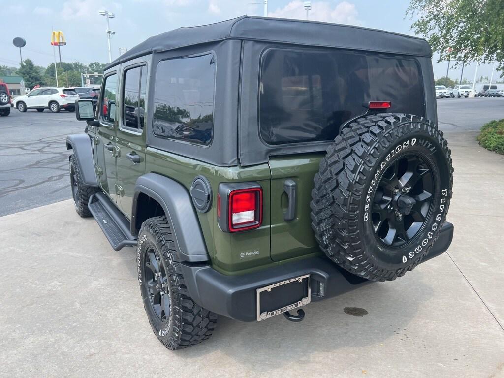 used 2022 Jeep Wrangler car, priced at $33,995