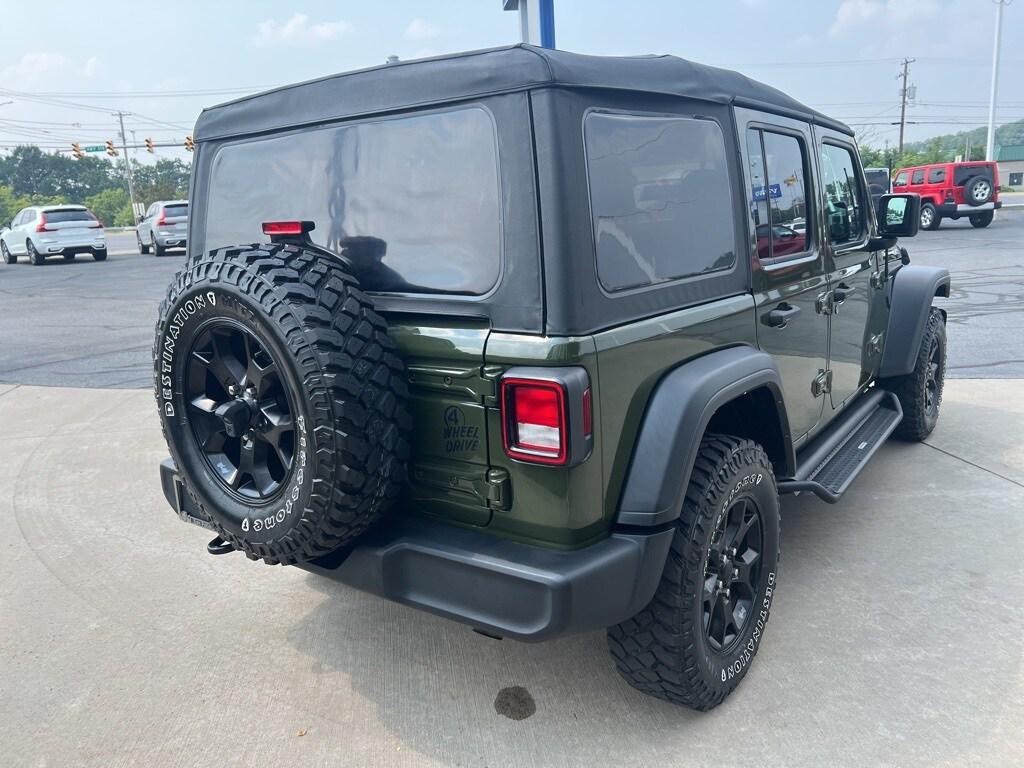 used 2022 Jeep Wrangler car, priced at $33,995