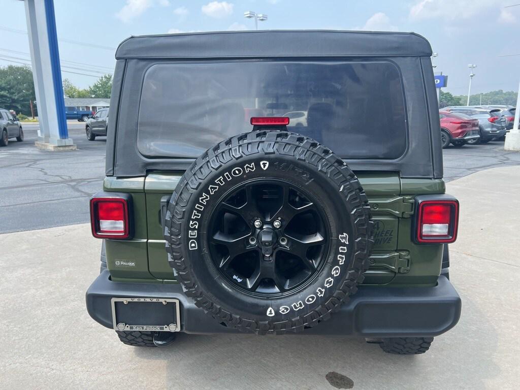 used 2022 Jeep Wrangler car, priced at $33,995