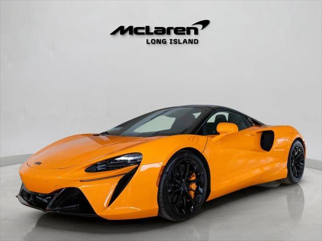 new 2025 McLaren Artura car, priced at $297,298