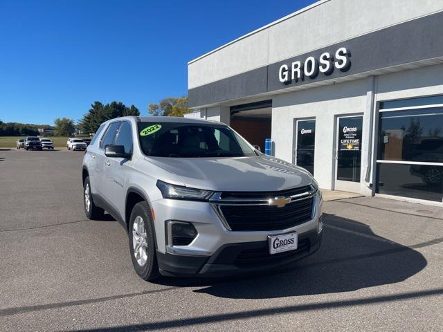 used 2022 Chevrolet Traverse car, priced at $22,470