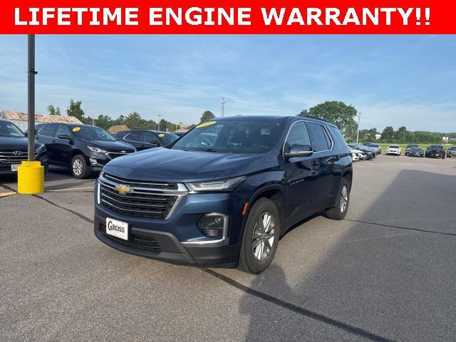 used 2022 Chevrolet Traverse car, priced at $24,995