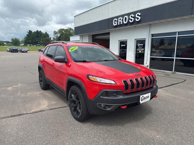 used 2017 Jeep Cherokee car, priced at $15,970