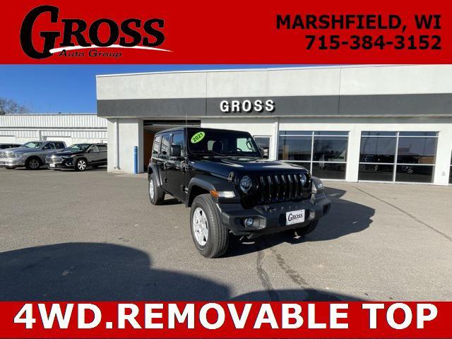 used 2021 Jeep Wrangler Unlimited car, priced at $28,970