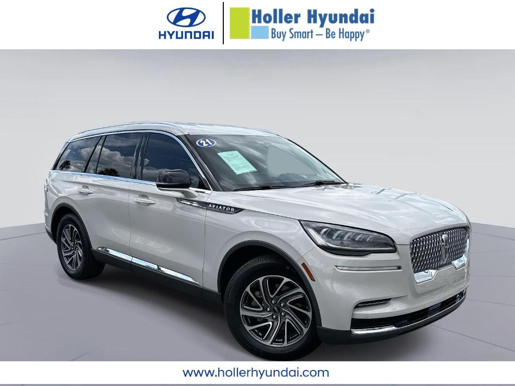used 2021 Lincoln Aviator car, priced at $29,595