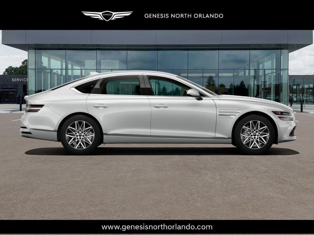 new 2025 Genesis G80 car, priced at $59,130