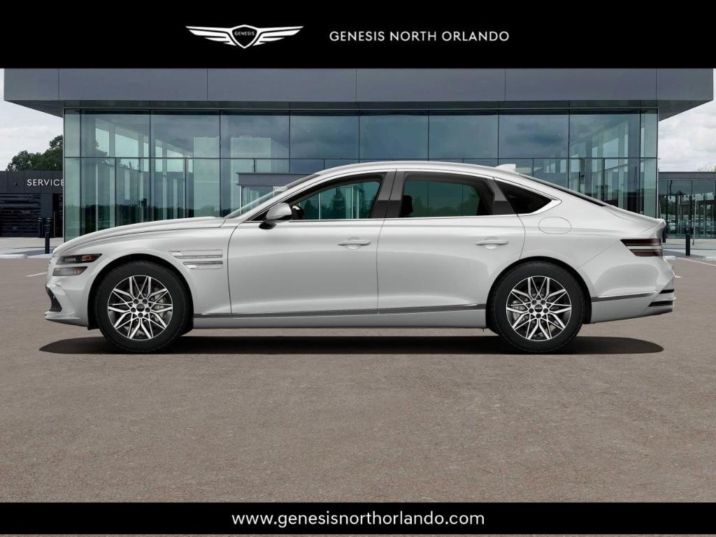 new 2025 Genesis G80 car, priced at $59,130