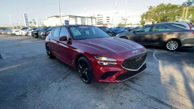 used 2023 Genesis G70 car, priced at $37,995