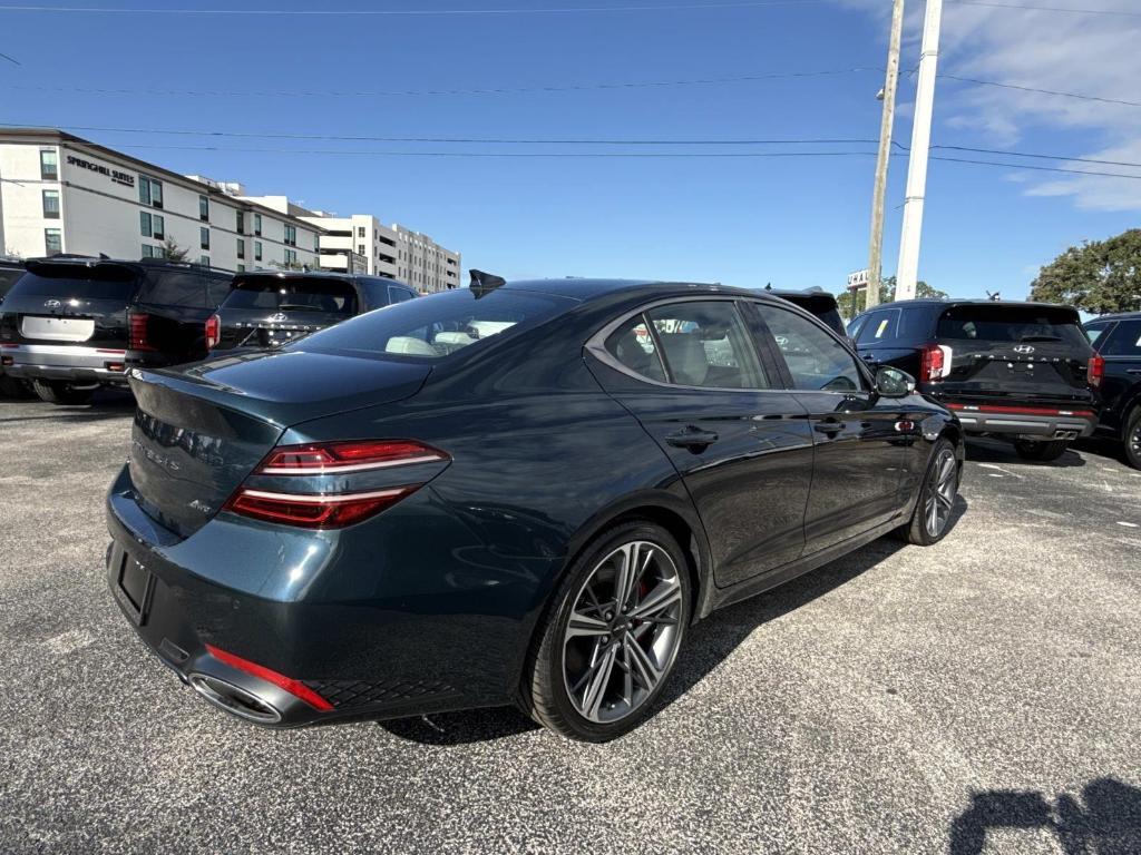 used 2025 Genesis G70 car, priced at $37,995