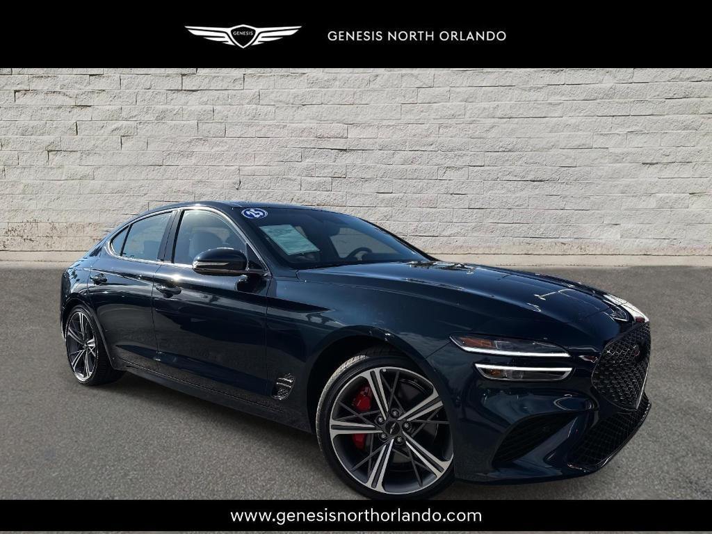used 2025 Genesis G70 car, priced at $37,995