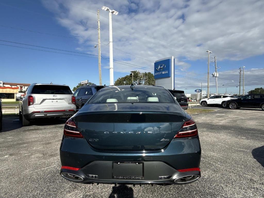 used 2025 Genesis G70 car, priced at $37,995