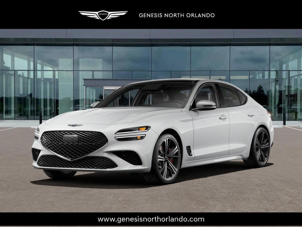 new 2025 Genesis G70 car, priced at $48,122