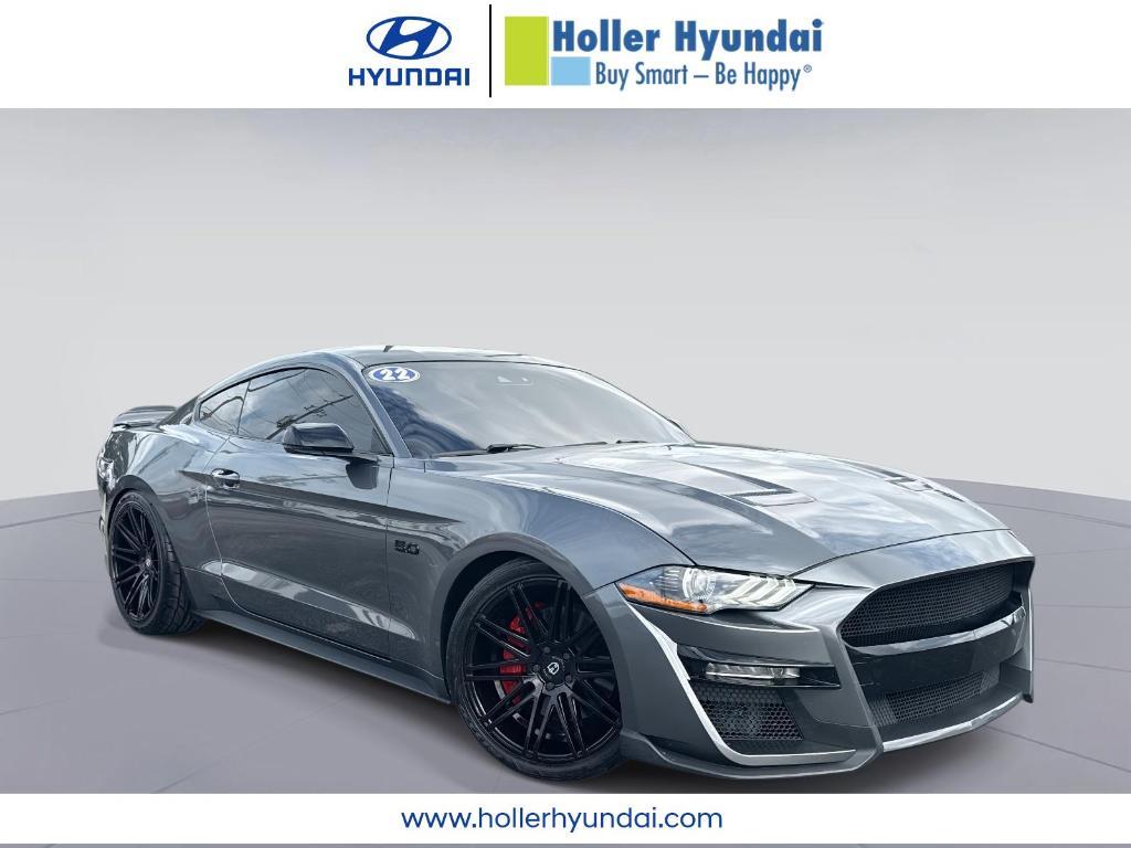 used 2022 Ford Mustang car, priced at $36,995