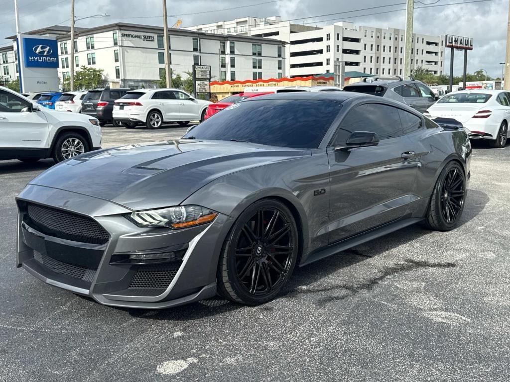 used 2022 Ford Mustang car, priced at $36,995