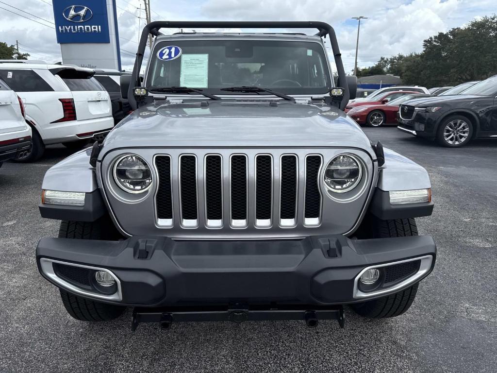 used 2021 Jeep Wrangler Unlimited car, priced at $29,595